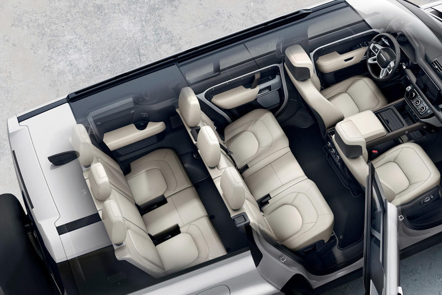 路虎防御者130以493bhp V8选项追逐G63