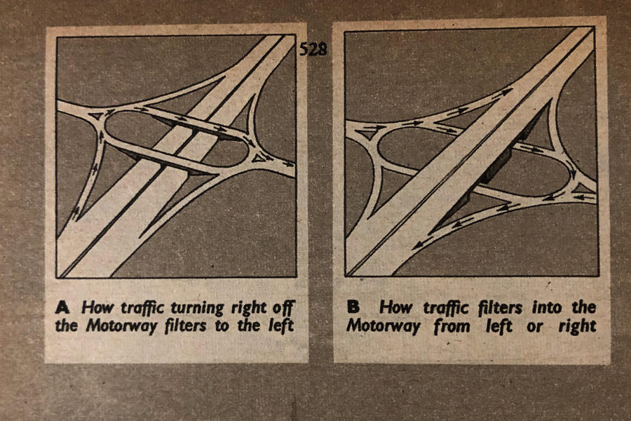 英国第一条高速公路M1开通60周年纪念