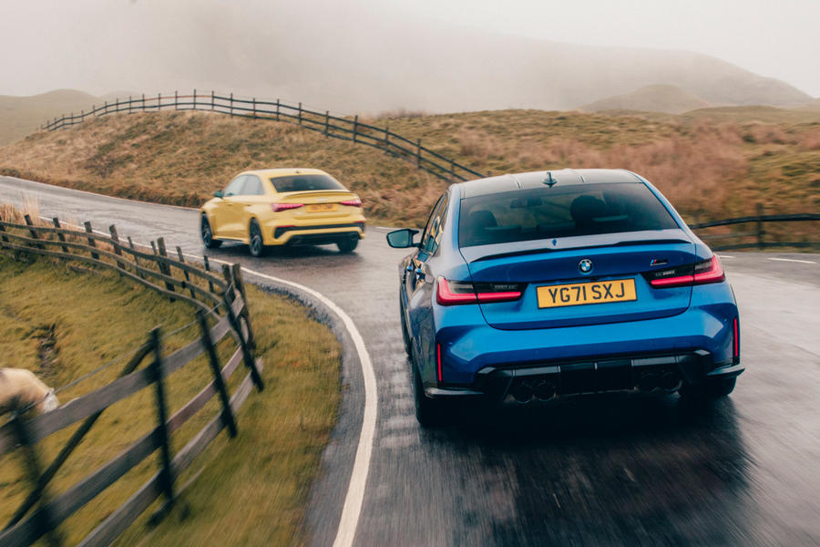 BMW M3 对比奥迪 RS3，四驱运动房车对决