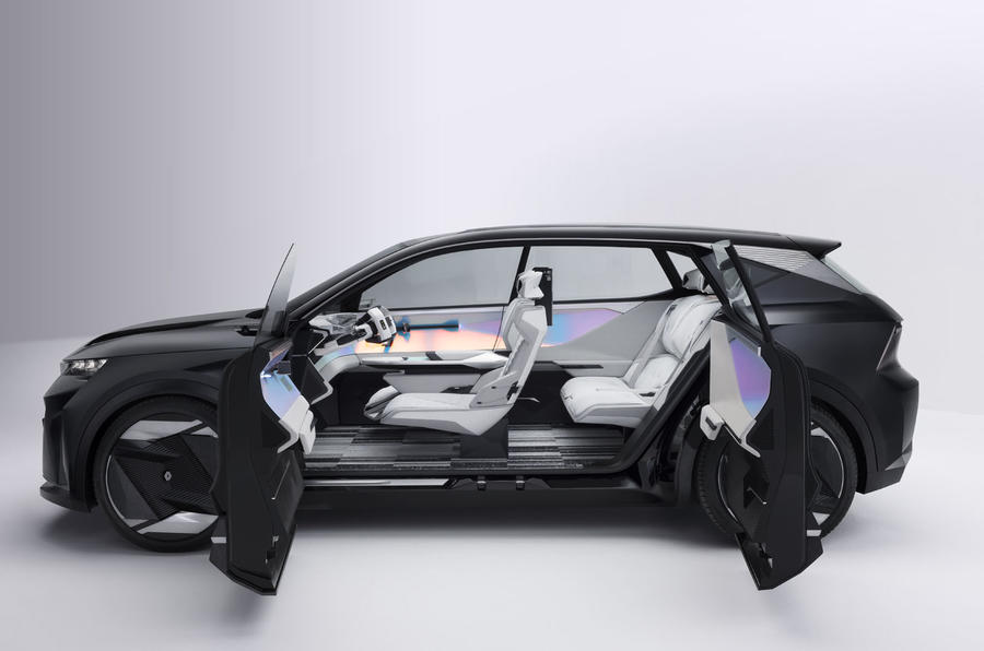 Renault Scenic Revives as Electric Crossover with氢 Range Extender
