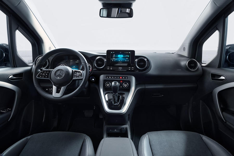 2023梅赛德斯-奔驰EQT是电动MPV，续航里程175英里