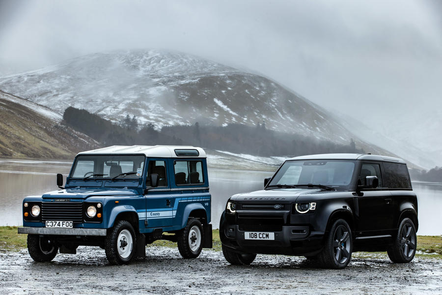兰德罗ver Defender V8 版本，518 马力和独特外观设计