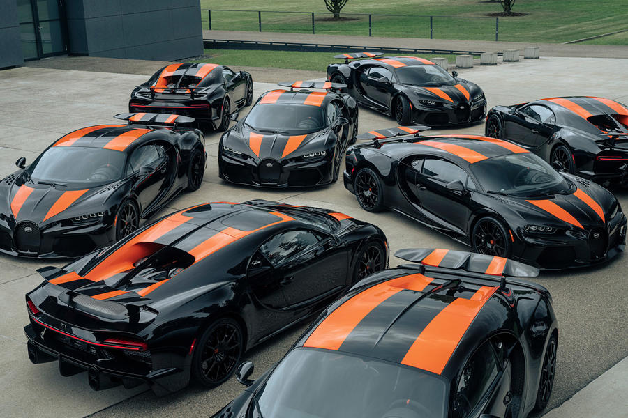 布加迪交付最后一辆创纪录的 Chiron Super Sport 300+