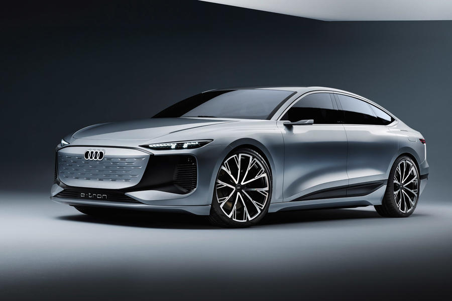 奥迪A6 E-tron概念版预告2023年电动轿车