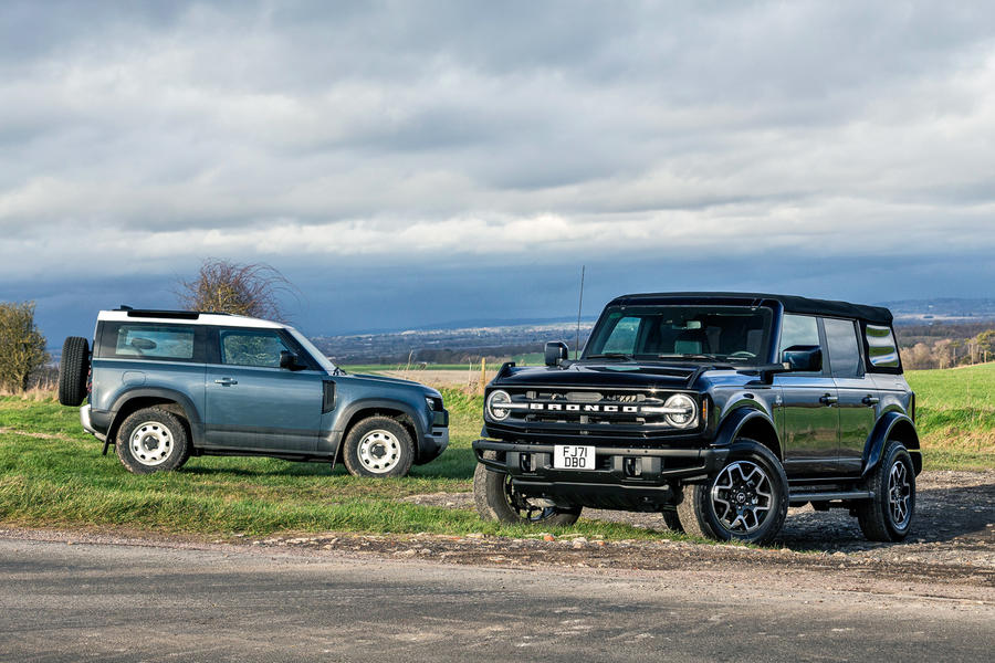 福特 Bronco vs 路虎 Defender，美国和英国四驱越野车对决