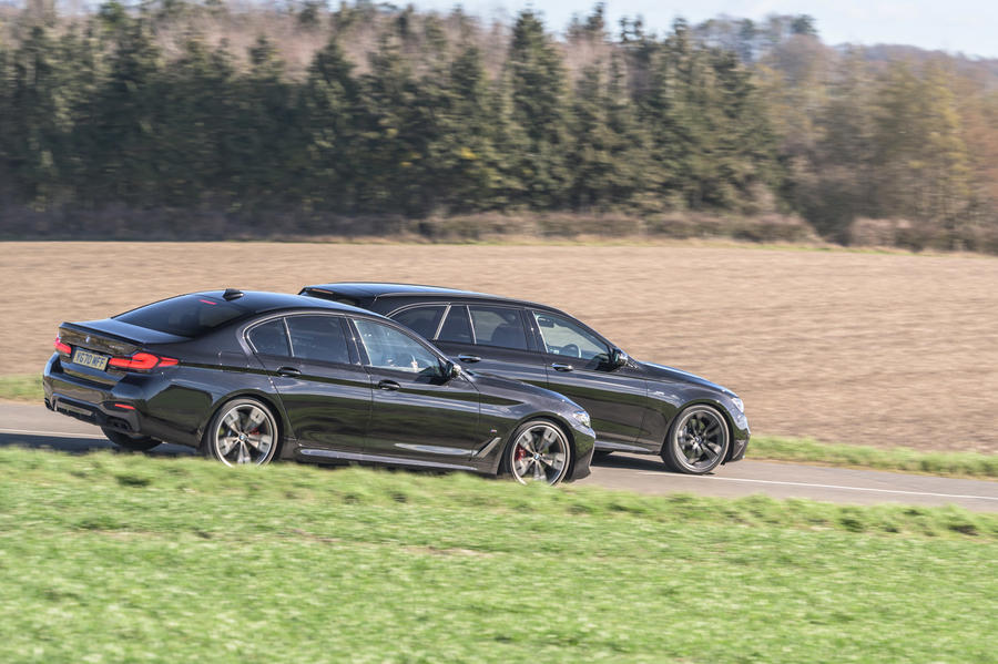 二等房车：宝马M550i vs梅赛德斯-AMG E53 Estate