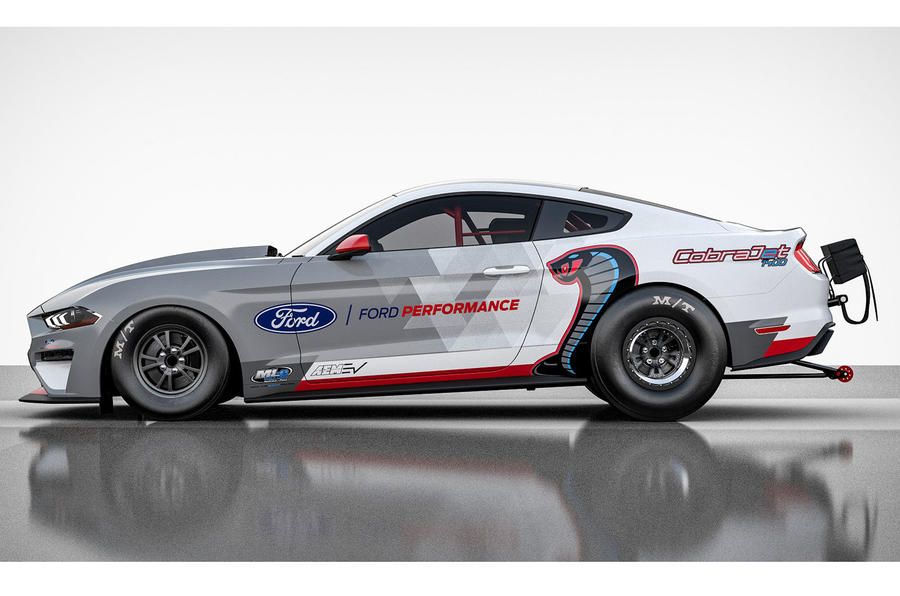 福特Mustang Cobra Jet，1400马力电动拖拉赛车