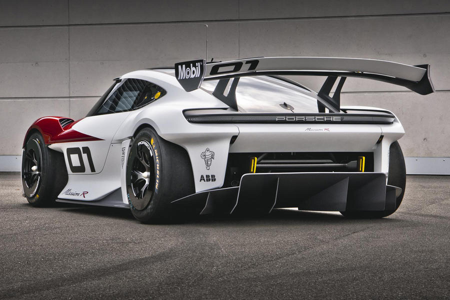 PORSCHE Mission R，未来电动赛车的.bold尝试
