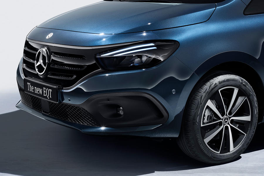 2023梅赛德斯-奔驰EQT是电动MPV，续航里程175英里