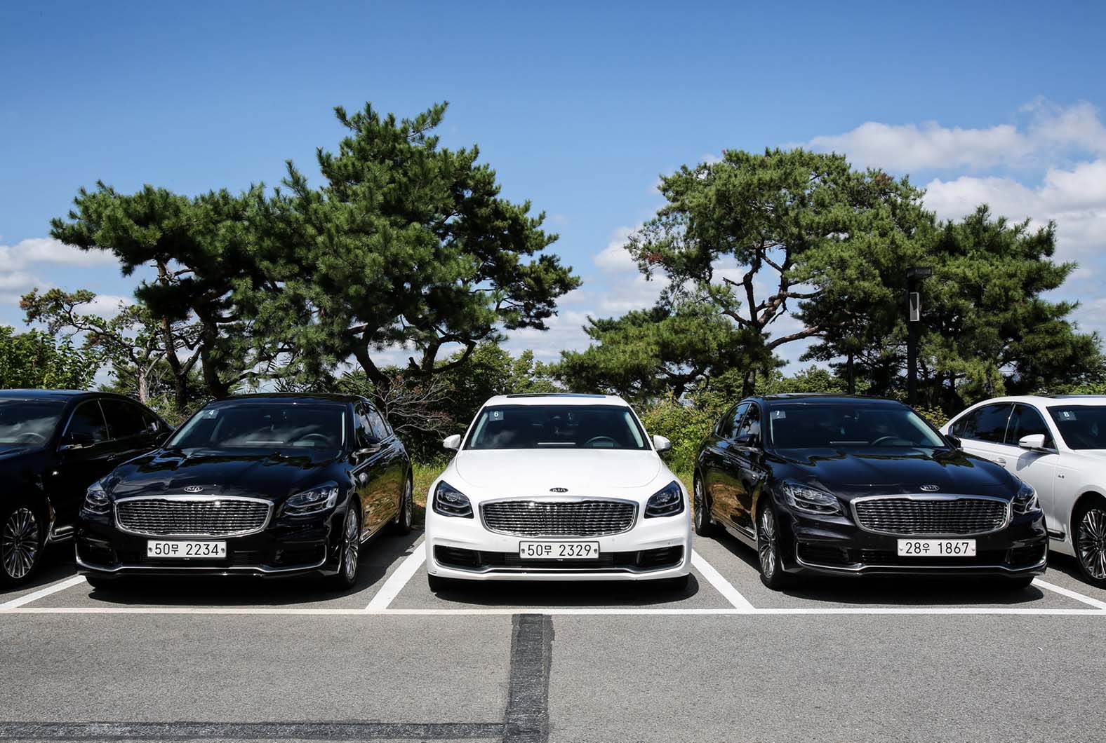 驾驶 Kia K900 - 韩国对 S-Class 的回答